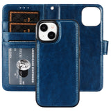 Detachable Leather Wallet Case | for iPhone 15
