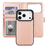 Detachable Leather Wallet Case | for iPhone 17 Pro
