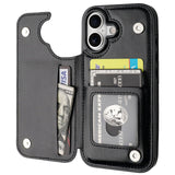 Leather Wallet Card Holder Case | for iPhone 17