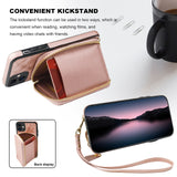 Crossbody Zipper Handbag Wallet Case| for iPhone 11