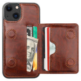 Kickstand Flip Magnetic Wallet Case | for iPhone 13