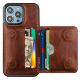 Kickstand Flip Magnetic Wallet Case | for iPhone 14 Pro Max