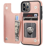Leather Wallet Card Holder Case | for iPhone 11