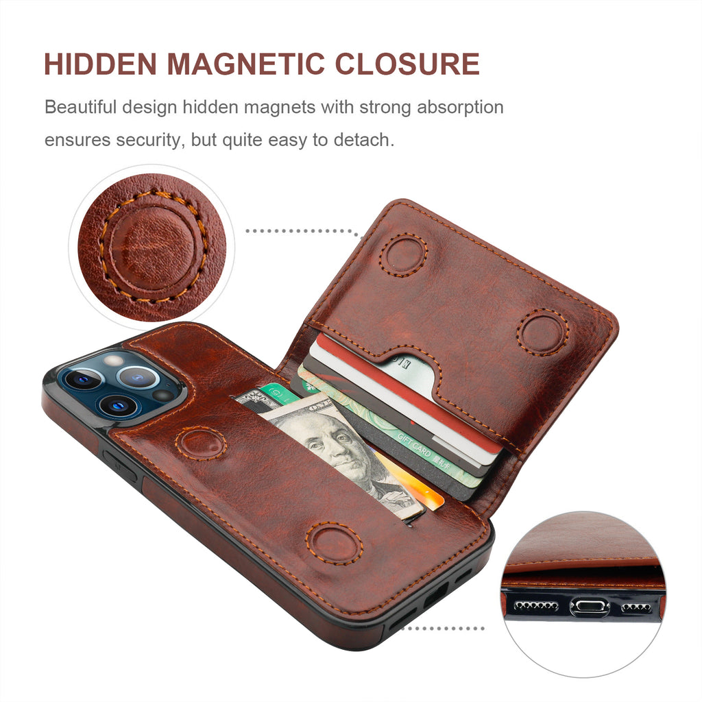 Kickstand Flip Magnetic Wallet Case | for iPhone 13 Pro Max onetop Kickstand Flip Magnetic Wallet Case | for iPhone 13 Pro Max onetop