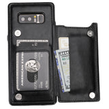Leather Wallet Card Holder Case | for Galaxy Note 8