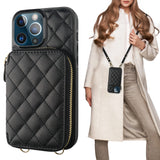 Crossbody Zipper Handbag Wallet Case | for iPhone 13 Pro Max