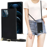 Magnetic Flip Crossbody Wallet Case | for iPhone 12/12 Pro