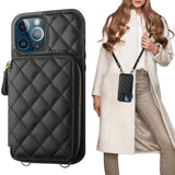 Crossbody Zipper Handbag Wallet Case | for iPhone 12 Pro Max