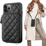 Crossbody Zipper Handbag Wallet Case | for iPhone 11 Pro Max