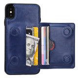 Kickstand Flip Magnetic Wallet Case | for iPhone Xs Max