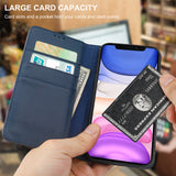 Premium Leather Flip Kickstand Wallet Case | for iPhone 11