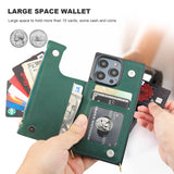 Flip Zipper Crossbody Strap Wallet Case | for iPhone 14 Pro