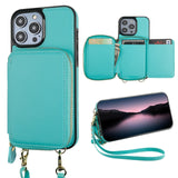 Adjustable Crossbody Zipper Purse Case | for iPhone 14 Pro