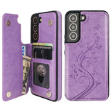 Butterfly Pattern Flip Wallet Case |  for Galaxy S22 Plus