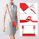 Flip Zipper Crossbody Strap Wallet Case | for iPhone 14 Pro