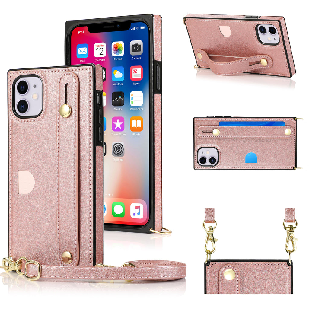 Crossbody Wallet Iphone 11 Phone Wallet Case Classic Leather Wallet IPhone Case With Card Holder Chic Cute IPhone Case With Strap For IPhone 6, 7, 8, X, XS, 11, 12, SE, Pro, Pro Max, Mini Crossbody Wallet Iphone 11 Phone Wallet Case Classic Leather Wallet IPhone Case With Card Holder Chic Cute IPhone Case With Strap For IPhone 6, 7, 8, X, XS, 11, 12, SE, Pro, Pro Max, Mini