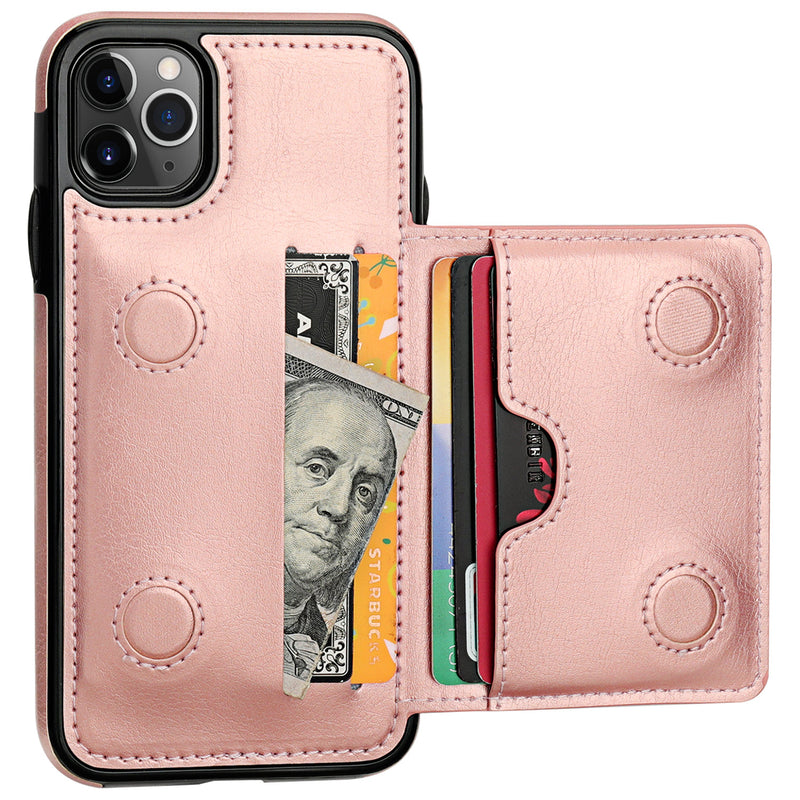 Kickstand Flip Magnetic Wallet Case | for iPhone 11 Pro