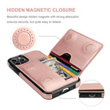 Kickstand Flip Magnetic Wallet Case | for iPhone 11 Pro