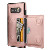 Kickstand Flip Magnetic Wallet Case | for Galaxy Note 8