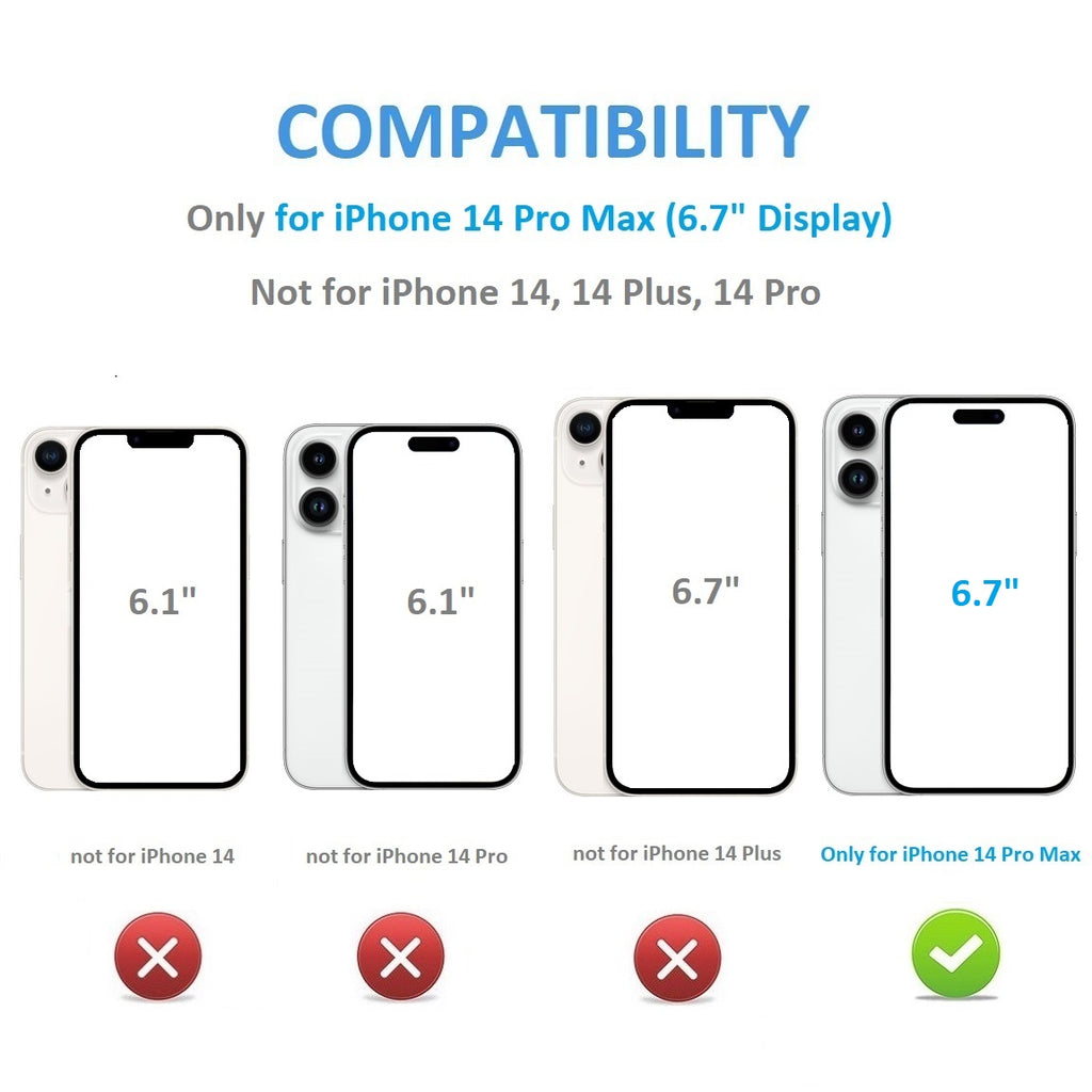 Luxury Wallet - iPhone 14 Pro Max